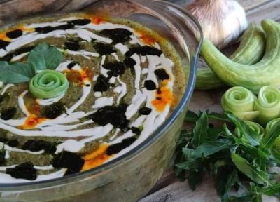 طرز تهیه آش خیار چنبر به 2 روش اراک و همدان طرز تهیه آش خیار چنبر به 2 روش اراک و همدان